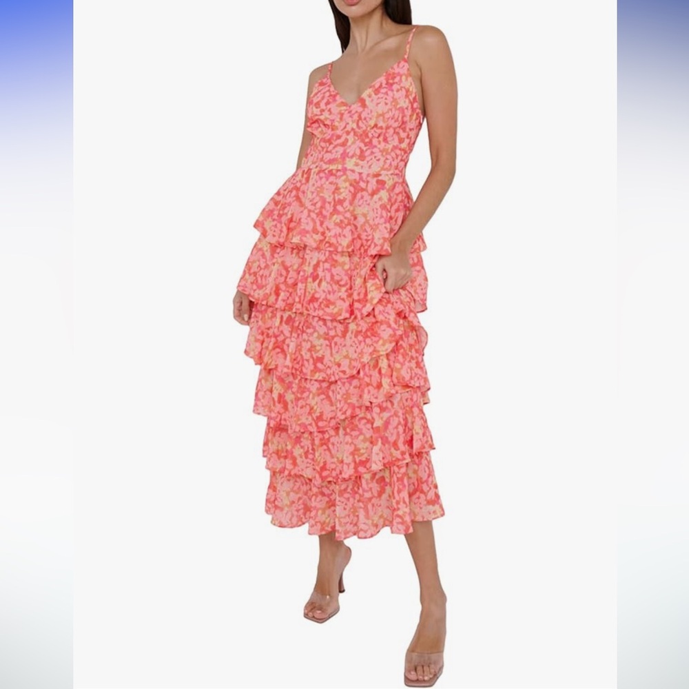 Foral Midi Dress